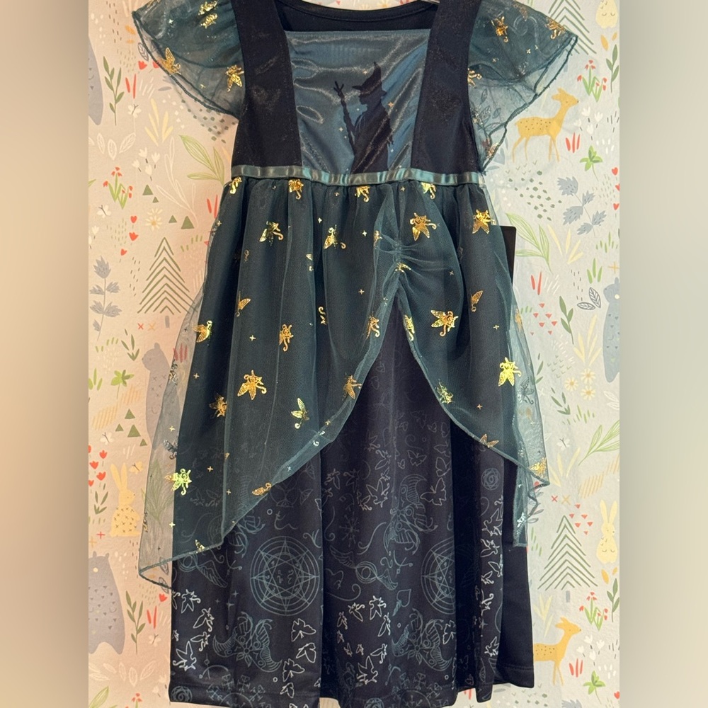 RARE Wicked Elphaba Girls Nightgown/dress up make costume from Film 1. 2T. NWT!